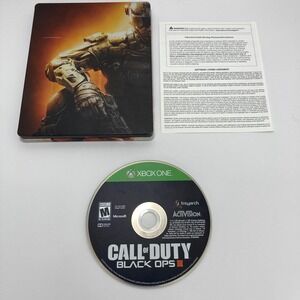 Call Of Duty: Black Ops 3 Hardened Edition Steelbook Microsoft Xbox One Complete